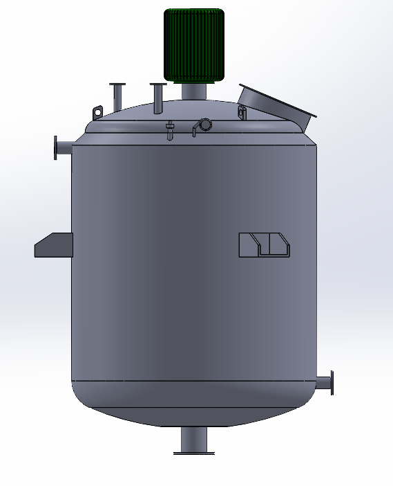 Ribbon Blender Mixer Alternate View